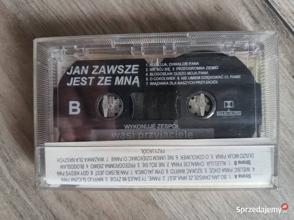 4 kasety magnetofonowe i 1 płyta CD o tematyce Wronki sprzedam