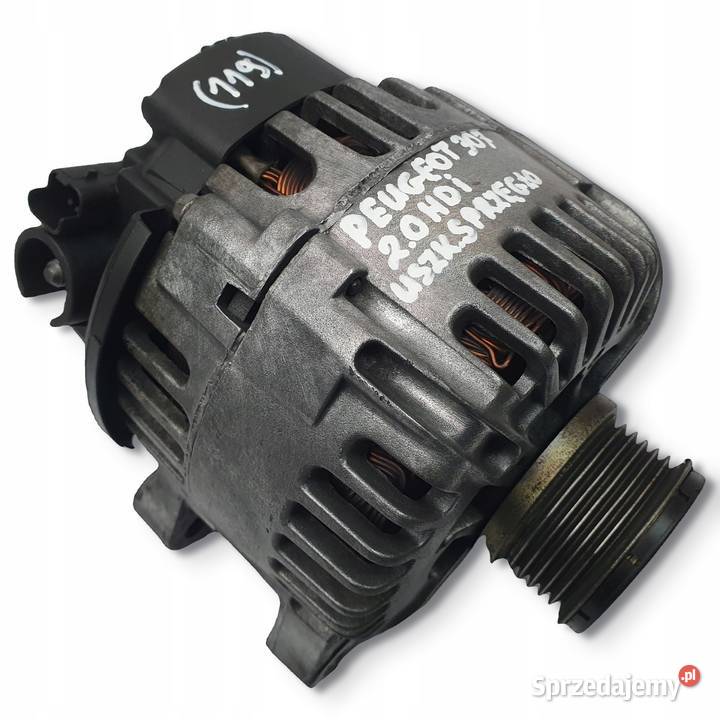 ALTERNATOR Peugeot 307 20 HDI Valeo 9646321780 Chełm sprzedam