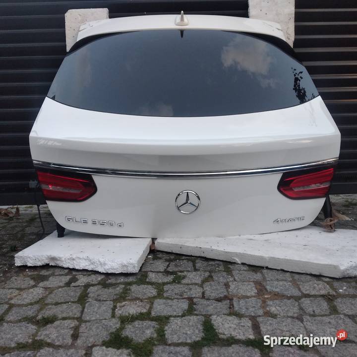 KLAPA TYŁ BAGAZNIKA MERCEDES GLE COUPE AMG C292 części blacharskie Mietków