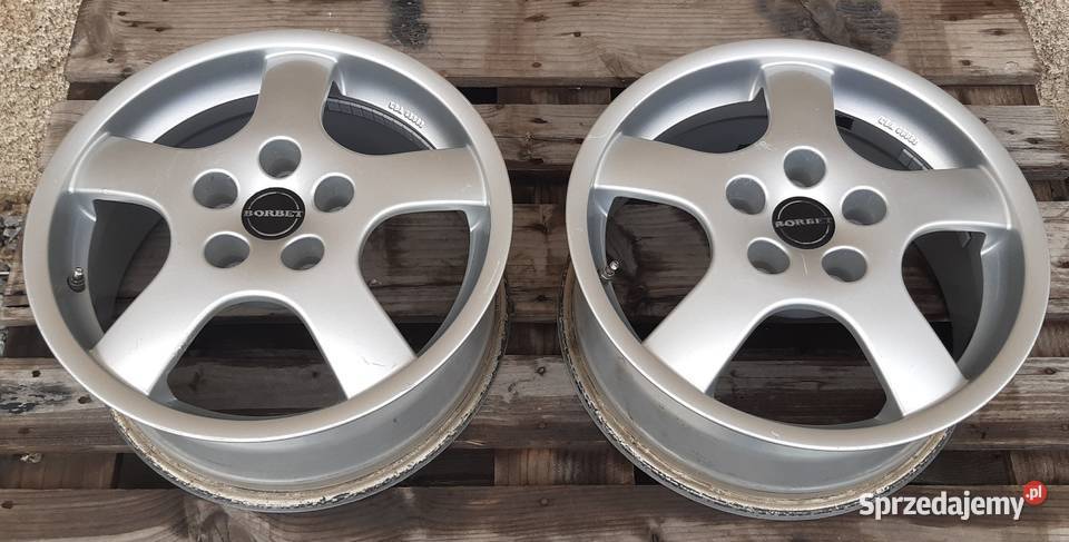 4 FELGI ALUMINIOWE BORBET 7JX16H2 5X120 ET40 VW dolnośląskie