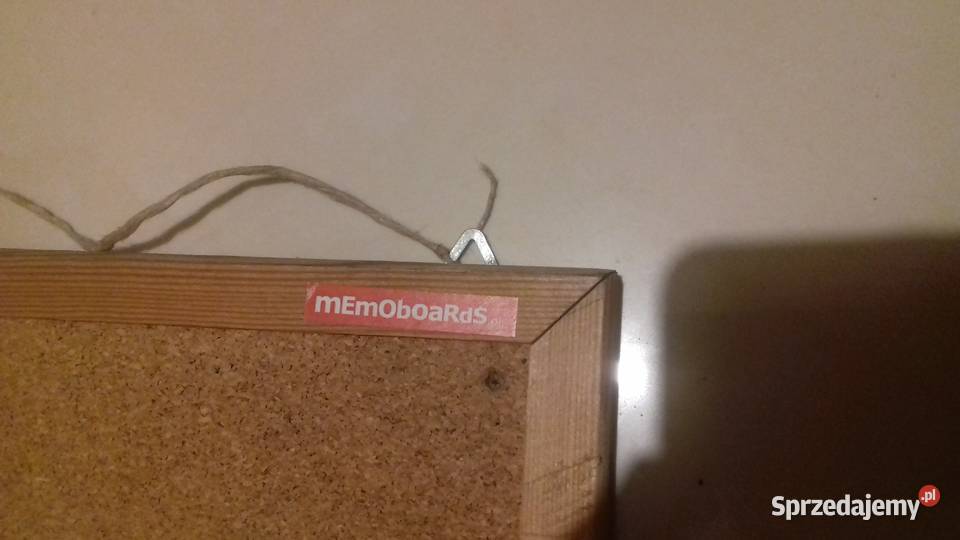 Tablice korkowe 2 sztuki wiszące Kraków