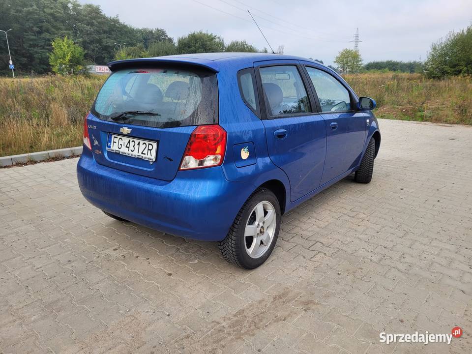 Chevrolet Kalos Aveo 14 Bogata Wersja Rok produkcji 2006 Gorzów Wielkopolski