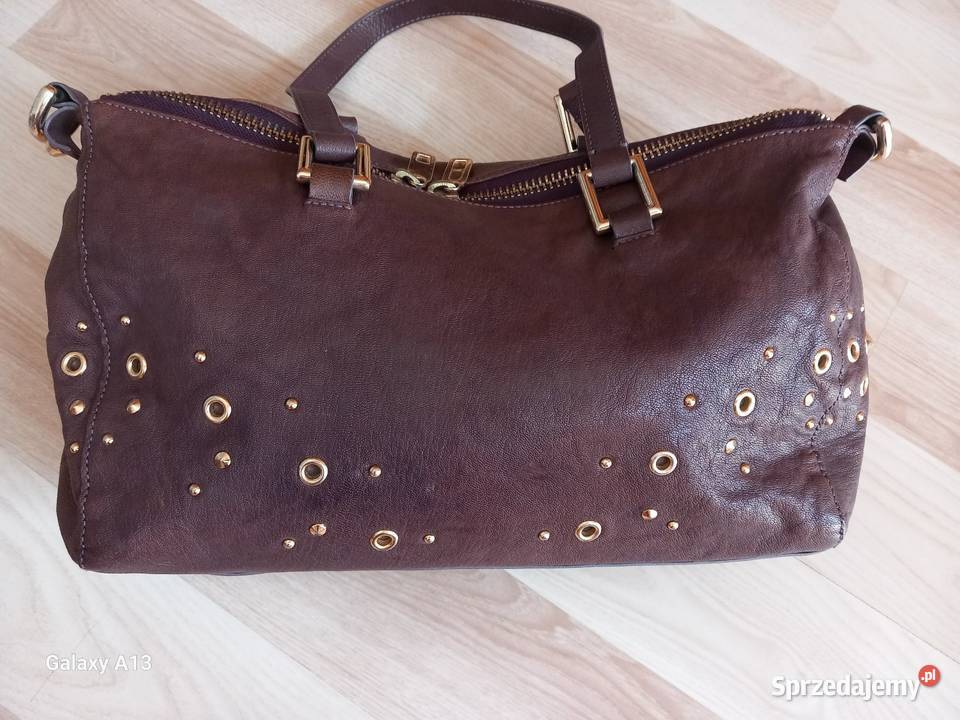 Juicy couture torebka vintage skóra naturalna Na ramię Stalowa Wola