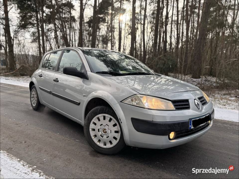 Renault Megane 2 14 benzyna gaz LPG manualna Grodziec