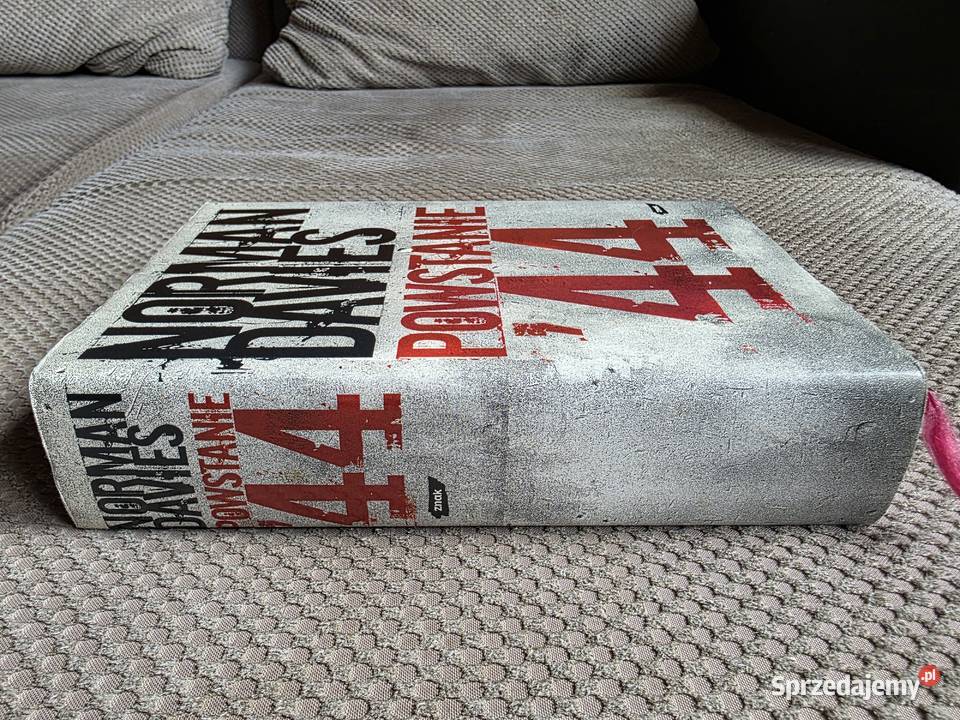 pierwsze wydanie Powstanie 44 Norman Davies Książki naukowe i popularnonaukowe Książki i Podręczniki Kraków