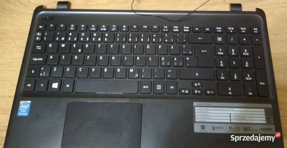 PALMREST klawiatura ACER E1510 E1530 E1532 E1570 Jarosław