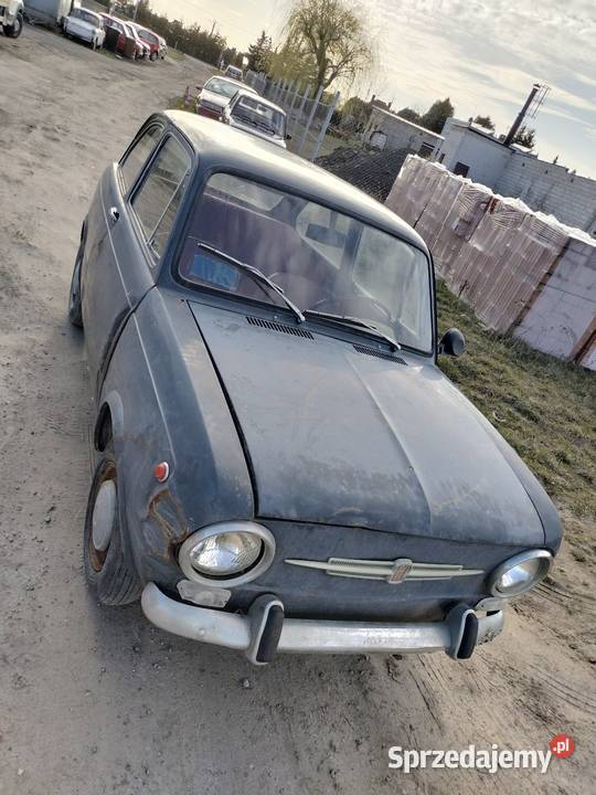Fiat 850 sedan 1967 zabytek patyna