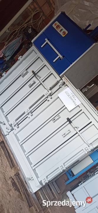 Prasa hydrauliczna 2 komorowa do makulatury Pozostałe Trzebinia