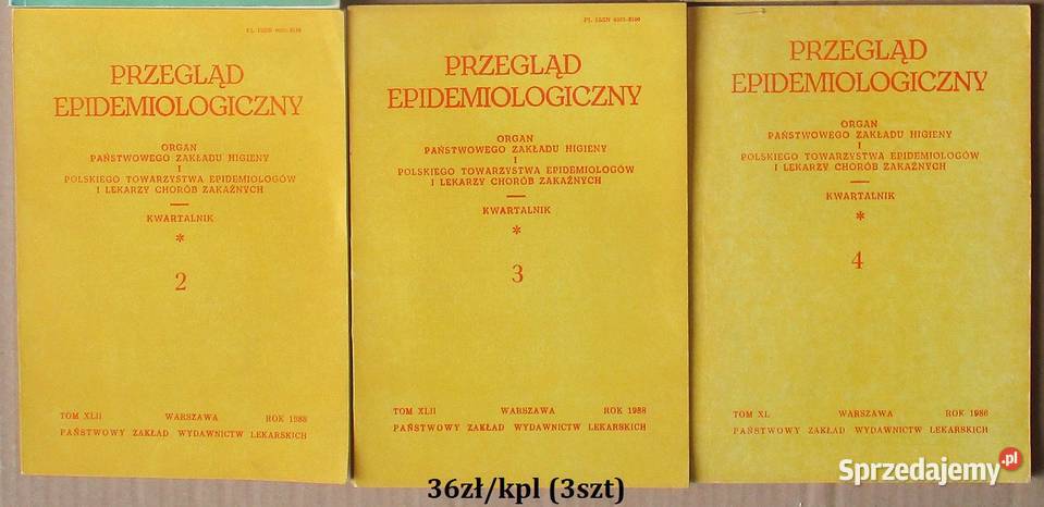 Przegląd Epidemiologiczny epidemiologia chorony Łódź