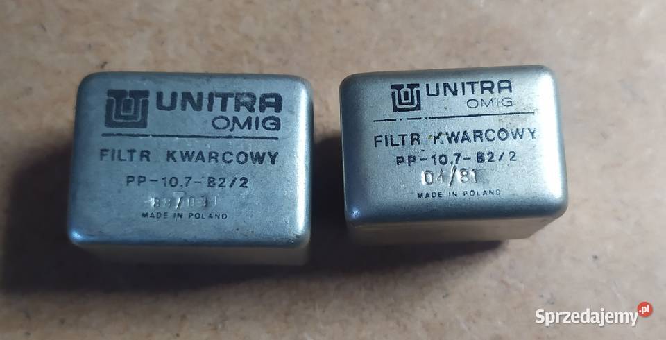 Filtr UNITRA OMIG PP107B22 Pozostałe Zielona Góra sprzedam