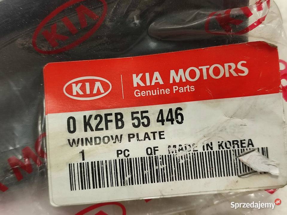 SZYBKA RAMKA LICZNIKA KIA CARENS II 20022006 Osłony i zaślepki lubelskie