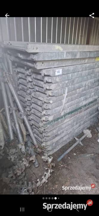 Rusztowanie elewacyjne systemowe 160m2 roboczego Zakrzew