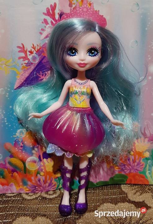 Lalka Enchantimals Jelanie Jellyfish z pupilem Lalki i akcesoria Zabrzeg