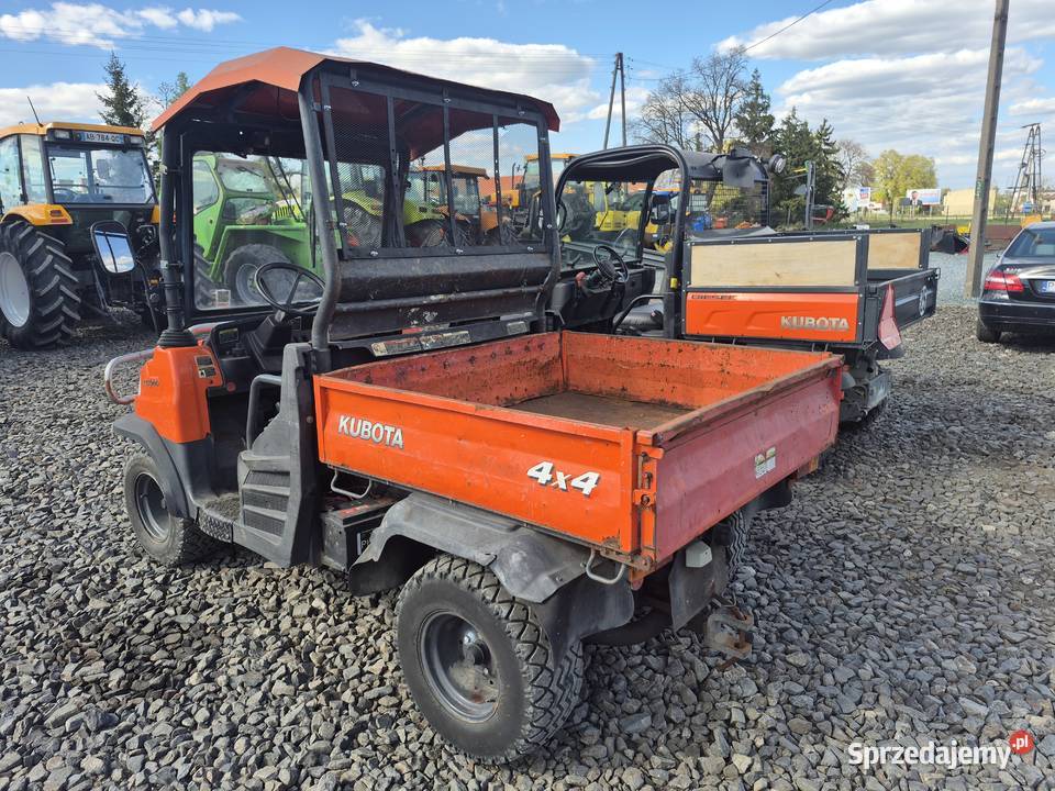 KUBOTA RTV900 4x4 2010 DIESEL WYWROTKA KABINA Pozostałe Turek