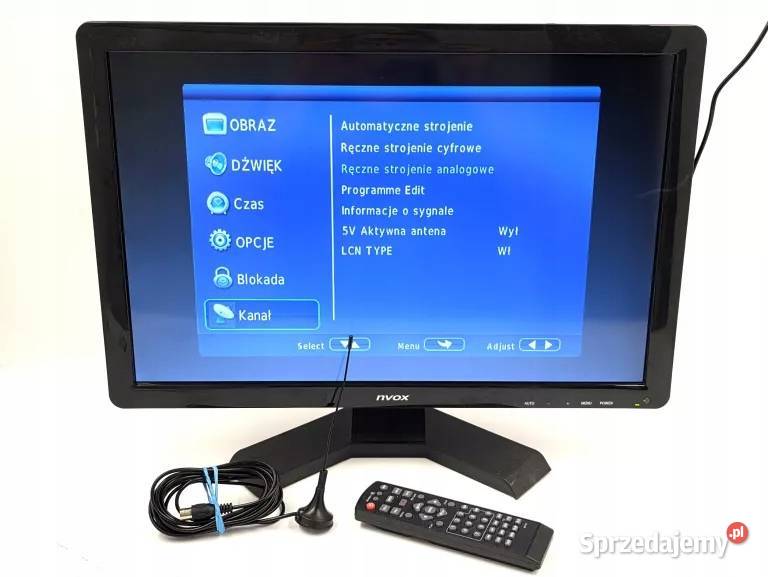 Telewizor 22 cale LED Nvox 22C510FHB2 DVBT2 Full Kraków sprzedam