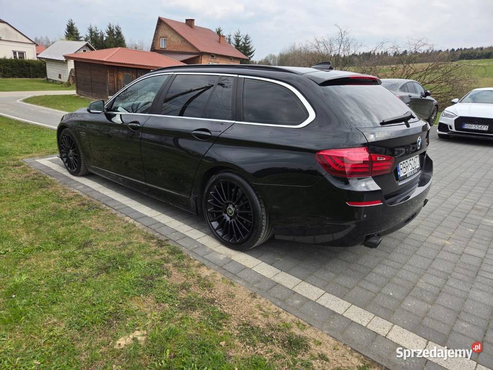 BMW 535D F11 XDrive czarny Motoryzacja Orzechówka