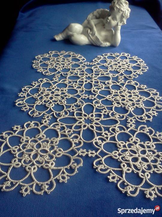 Serwetka frywolitkowa Wiśniowa sprzedam