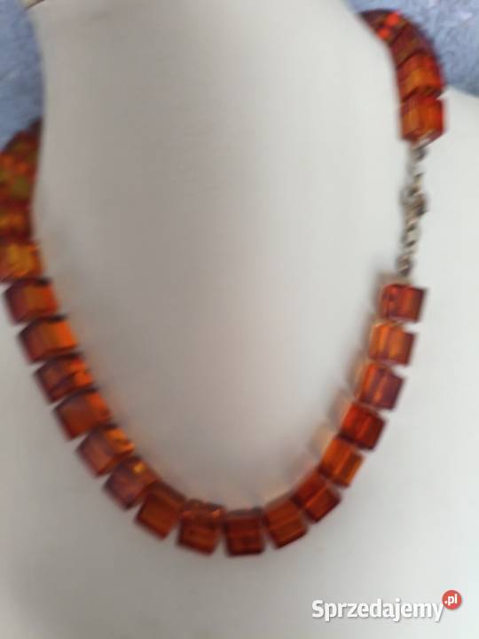 Naszyjnik Bursztyn Vintage Białystok