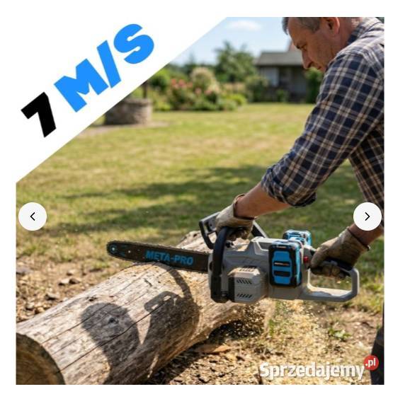 BRUSHLESS BATTERY CHAINSAW 16 1000W 2x4Ah Zestawy narzędzi Błonie