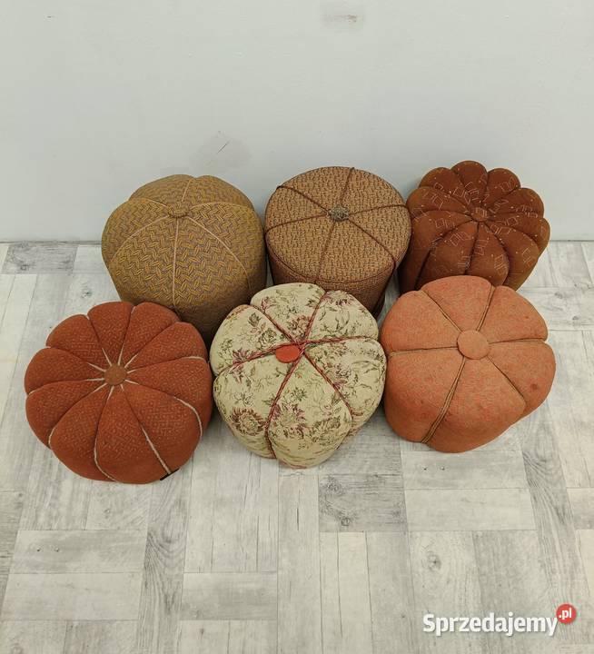 pufa podnóżek Halabala Art deco vintage design Radomsko