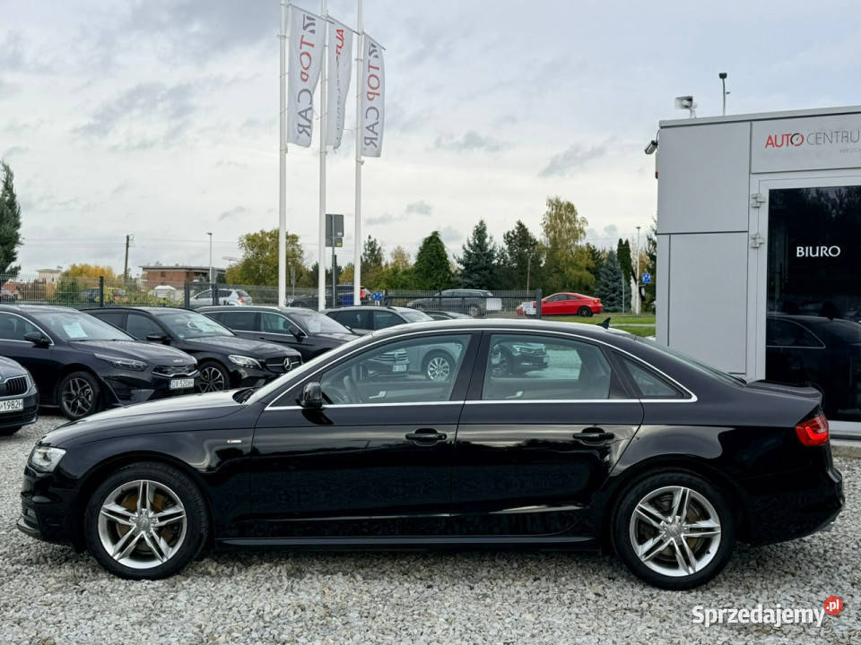 Audi A4 Limousine 20 TDI 136 2014r SLine skóry wielofunkcyjna kierownica dolnośląskie Wrocław