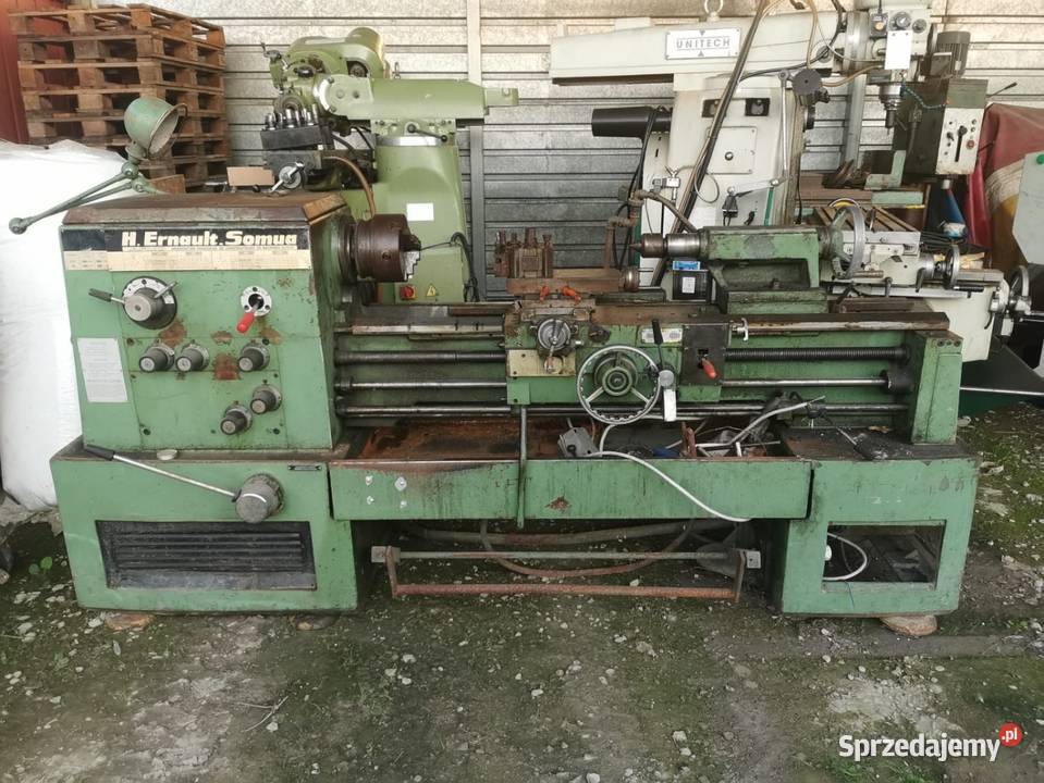 Tokarka do metalu Ernault Somua Tug 40 Tue Tud
