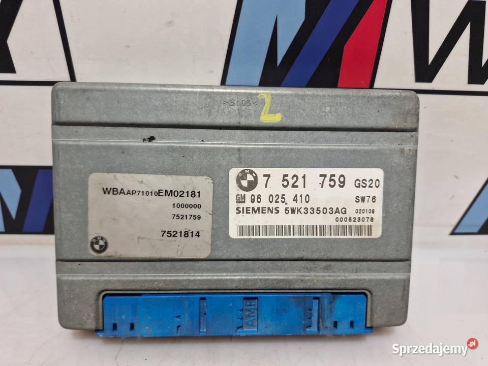 BMW E39 E46 E53 Z3 MODUŁ STEROWNIK KOMPUTER osobowe Komputery
