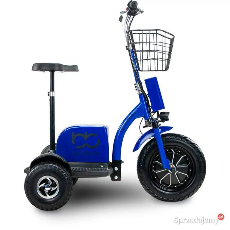 Skuter elektryczny BILI BIKE 500 RATY niebieski Tarnów sprzedam