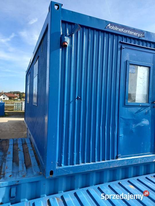 KONTENER BIUROWY SZATNIA ZAPLECZE BUDOWY