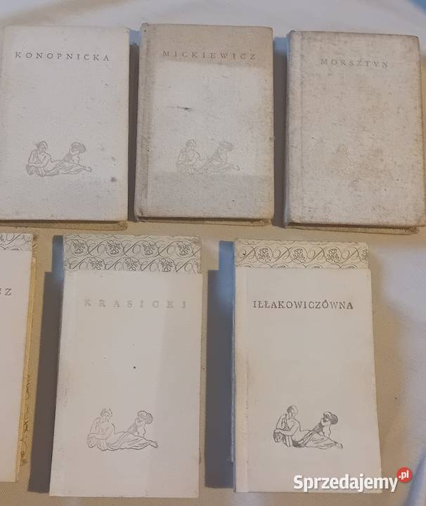 Zestaw 9 książek miniaturek z serii Poeci Polscy Koźminek sprzedam