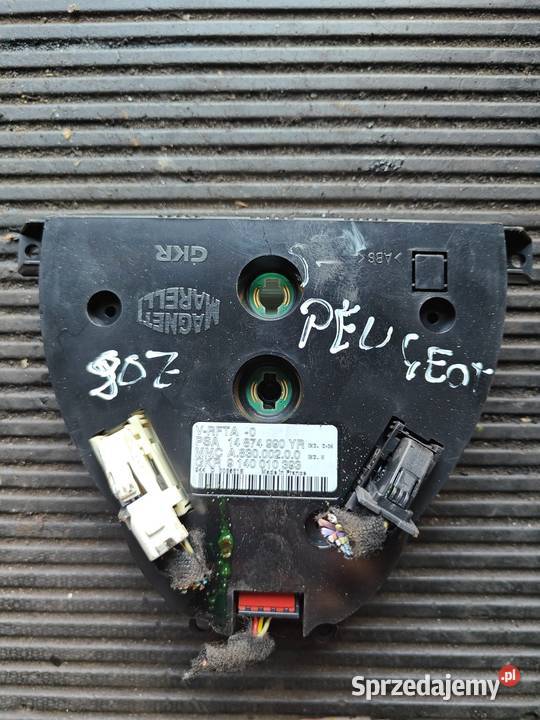 Panel sterowania nawiewem pegueot 807 osobowe Puławy