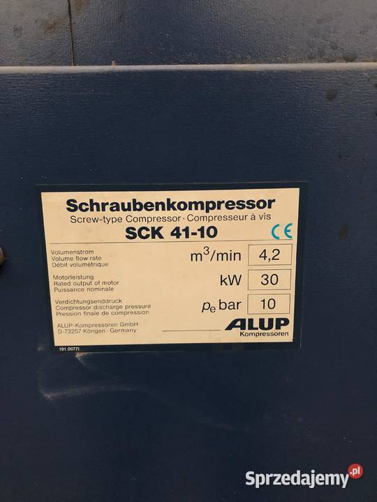 ALUP Kompressoren Kompresor Śrubowy Bolesławiec