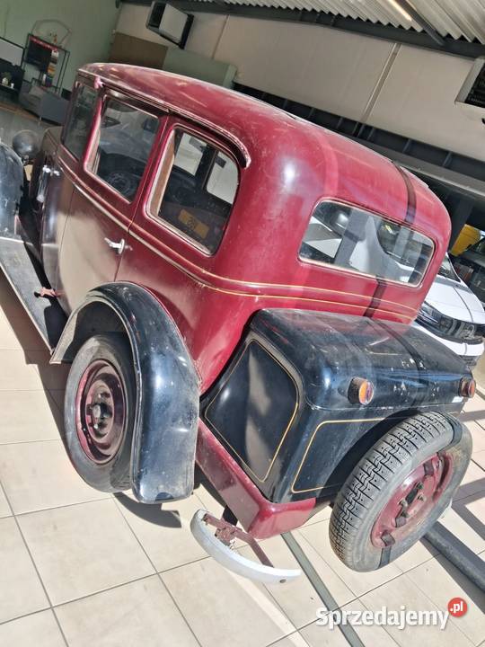 Peugeot 301 z 1933 roku klasyk zabytek Chojnów
