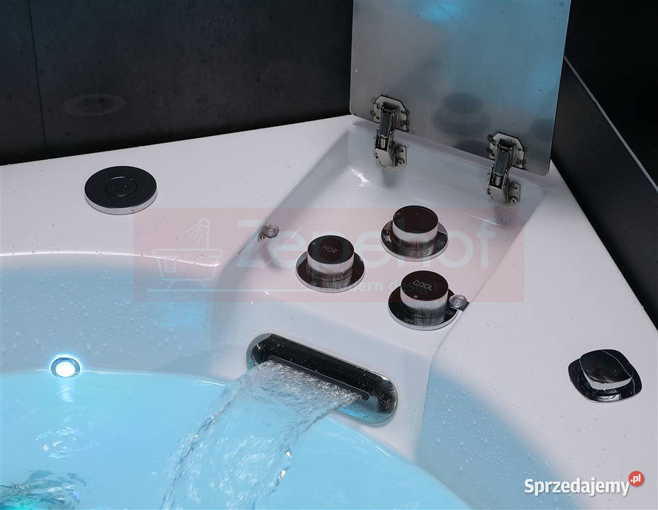 Wanna z hydromasażem EBD025 narożna 140cmx140 sprzedam