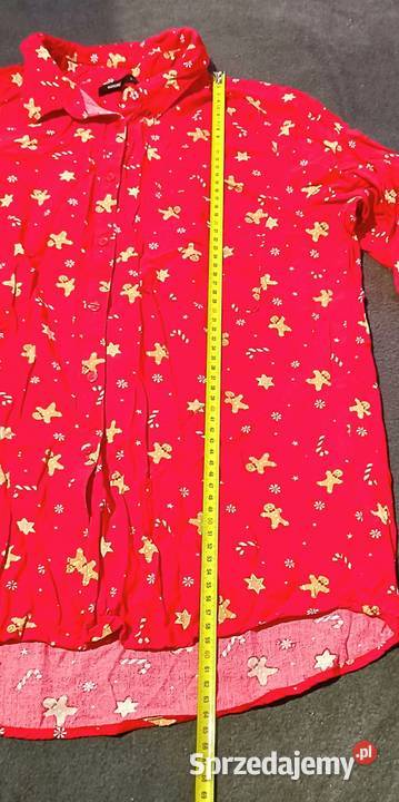 Czerwona koszula w pierniki Toruń