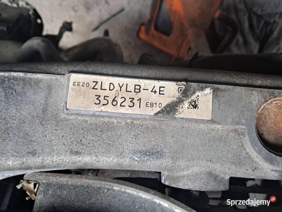 Silnik z osprzętem kpl uszkodzony 20D Subaru warmińsko-mazurskie