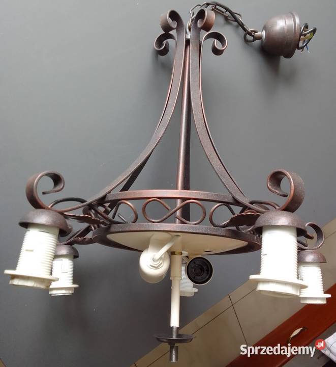 ŻYRANDOL LUMINEX Lampa wisząca metalowa kol zachodniopomorskie Rewal sprzedam