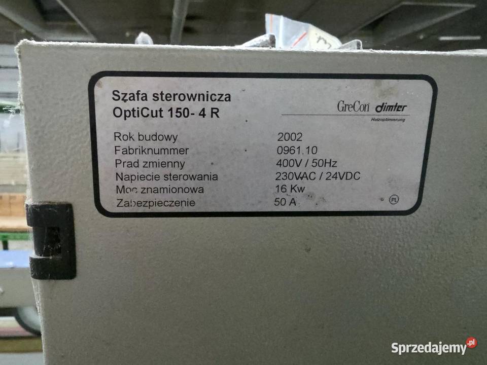 WEINIG Opticut 150 maszyna do cięcia Biznes i Przemysł Hajnówka