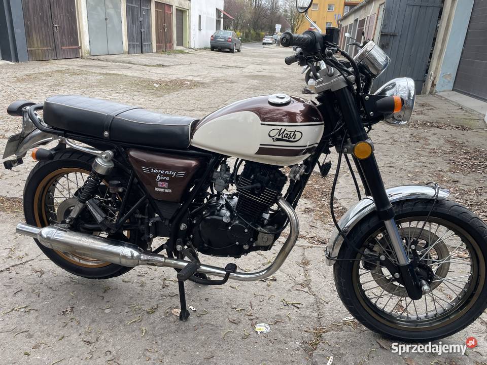 Mash 125 seventy five brixton Yamaha sr 125 125cm3 Suzuki Ostrów Wielkopolski