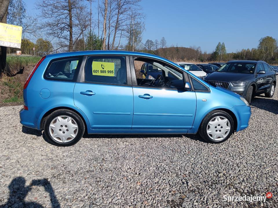 Ford C TITANIUM hak gaz LPG 20 niemal nowe niebieski Tarnów sprzedam