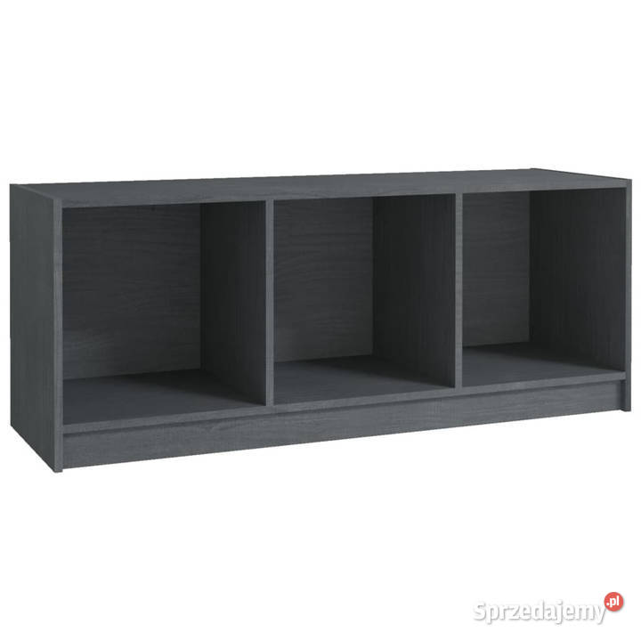 Szafka pod telewizor szara 104x33x41 lite drewno Warszawa