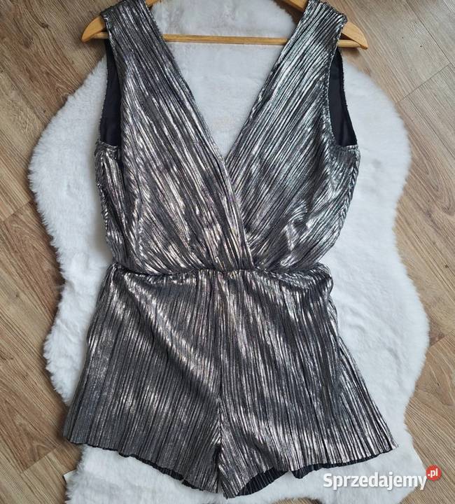 Elegancki srebrny kombinezon Noisy May 36 na Kraków