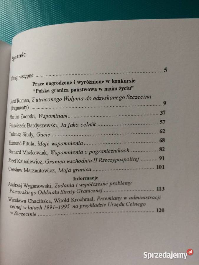 3455 Polska Granica Państwowa W Moim Życiu