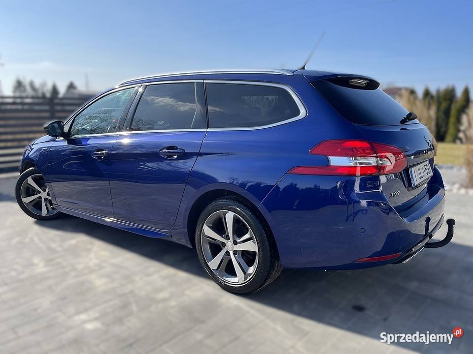 Peugeot 308 gt 2019 rej 259000 20 diesel 150 Płock