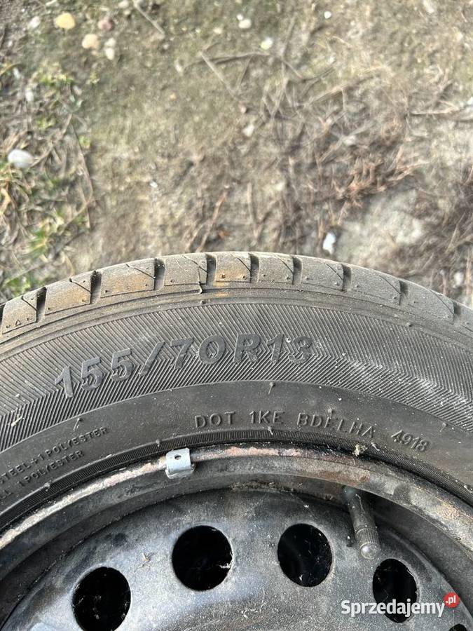 Sprzedam opony letnie 15570 R13 Bielowice