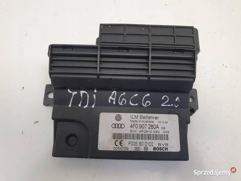 Audi A6 C6 20 TDI STEROWNIK MOCY Moduł Komputery Rudka