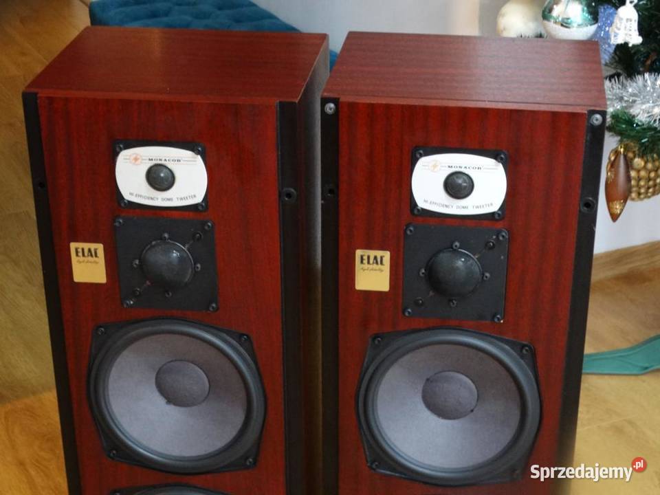 Audiofilskie kolumny Elac EL135 śliczne WYSYŁKA Jasło