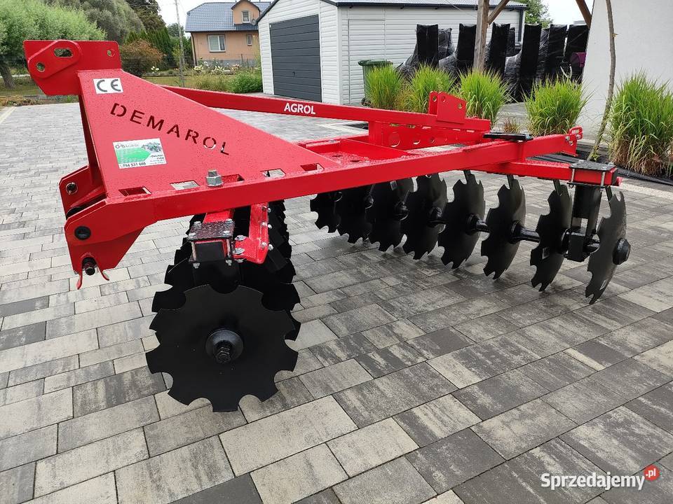 Brona talerzowa proszkowo malowana dostawa na Wielkie Drogi