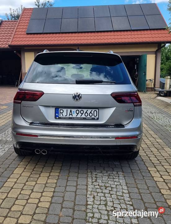 Volkswagen tiguan rline 15 TSI 41000 2019 4/5 Jarosław