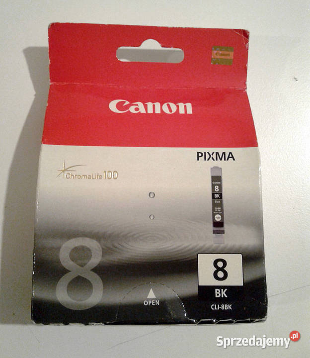 Tusz Canon do drukarka Canon Pixma CLI8BK